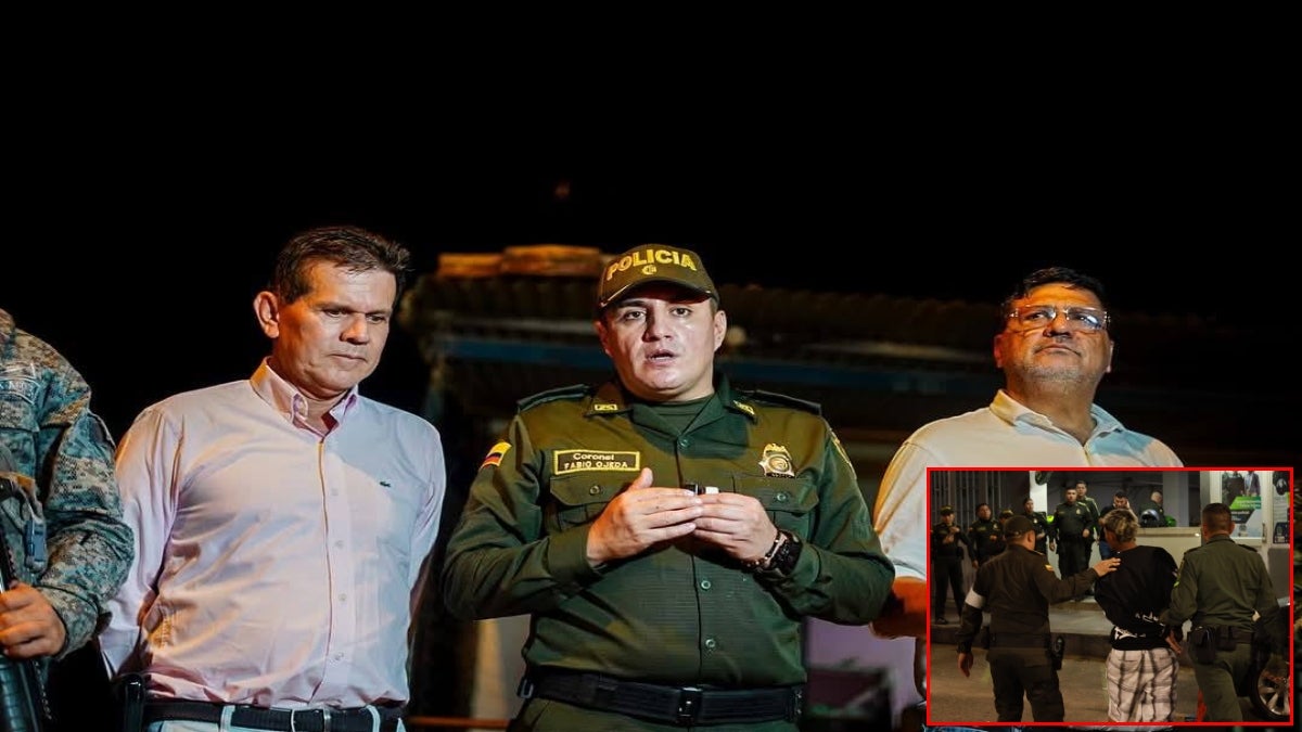 policía herido en Melgar recibe apoyo mientras capturan a uno de los responsables