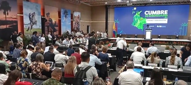 El ministro de defensa Pedro Sánchez hizo el llamado a los gobernadores para unificar tareas de seguridad