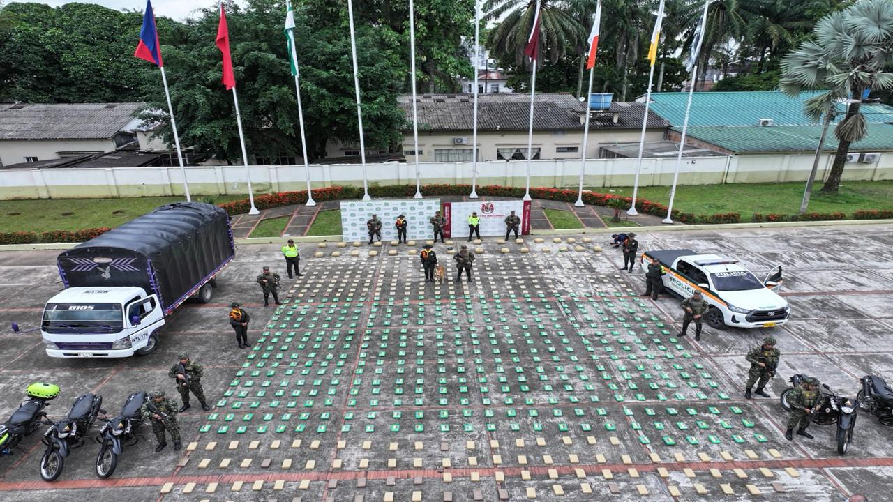 En Caquetá el Ejército incautó 800 kilos de marihuana que iban para Suramérica