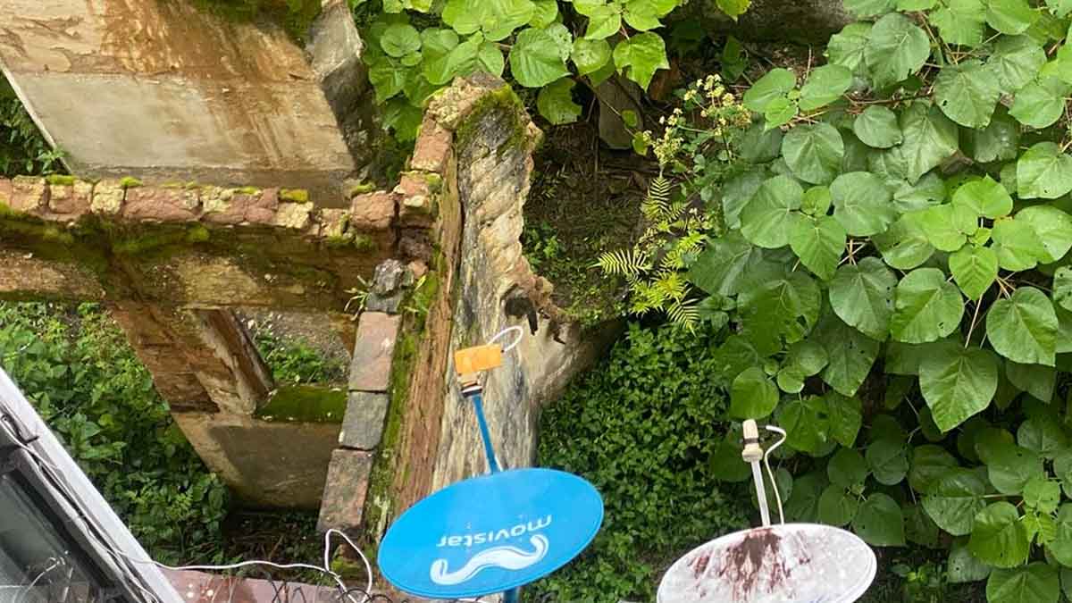 Predios abandonados en La Pola