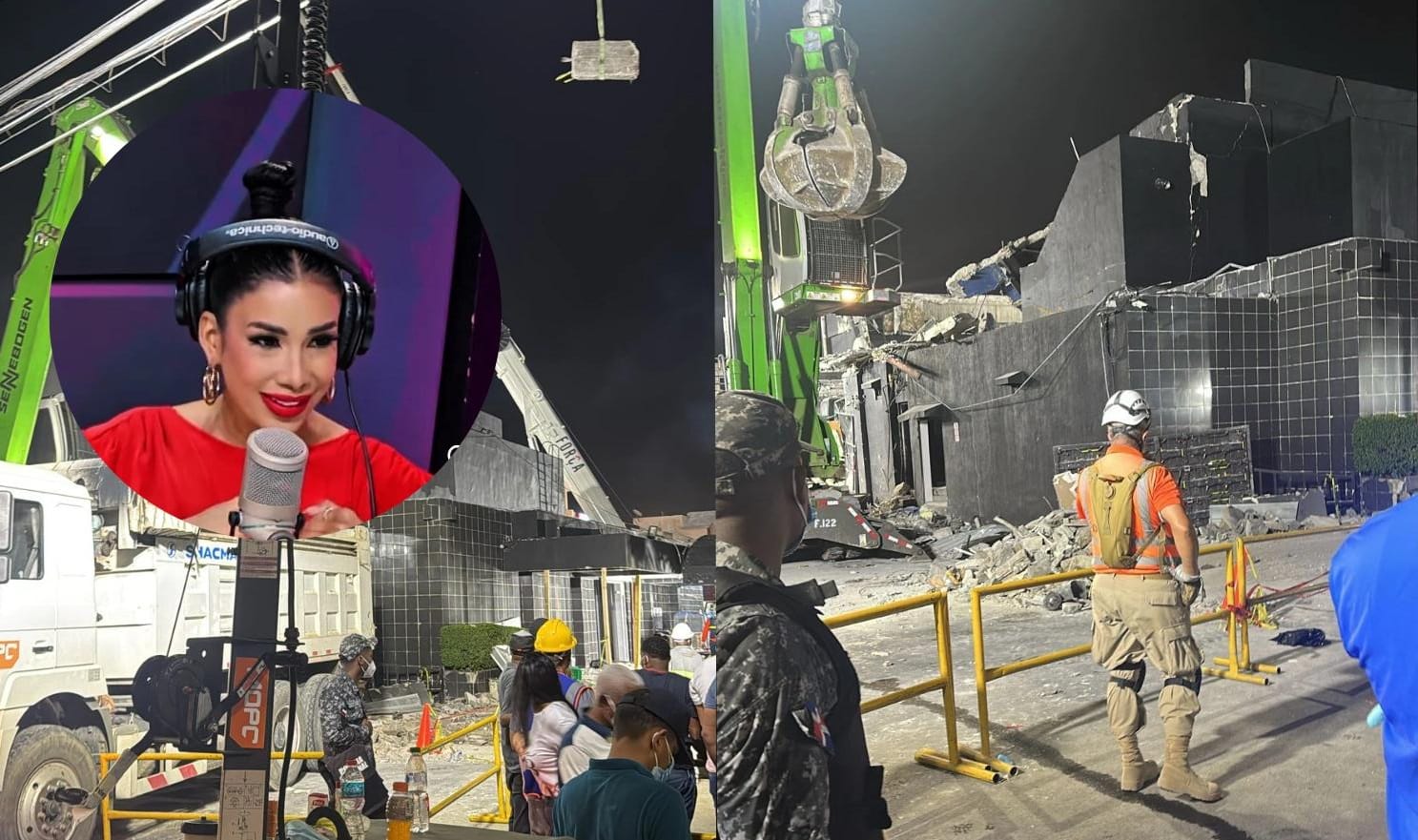 Comunicadora en República Dominicana que ayuda a buscar colombianos tras la tragedia del Jet Set