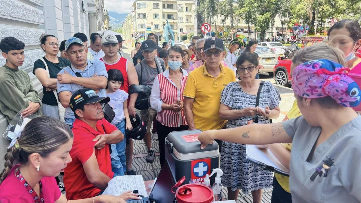 Vacunación de fiebre amarilla en Ibagué | Catedral de Ibagué | Fiebre amarilla | Abril 2025