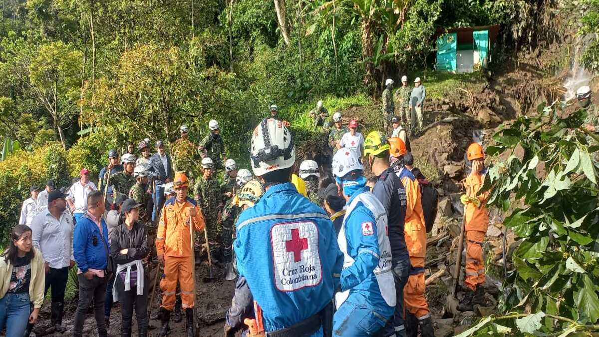 Hombre desaparecido 1 Alud de Tierra 1 Lluvias Ibagué 1 Abril 2025