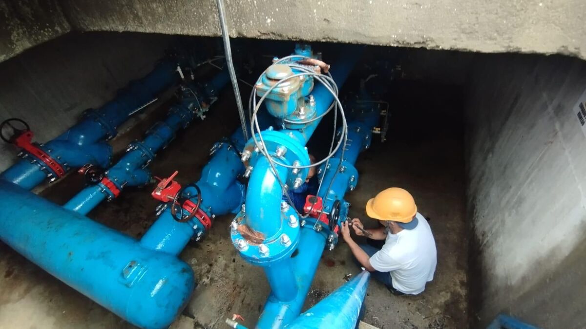 Daño en el alcantarillado 1 Sin agua comuna 7 1 IBAL 1 Abril 2025