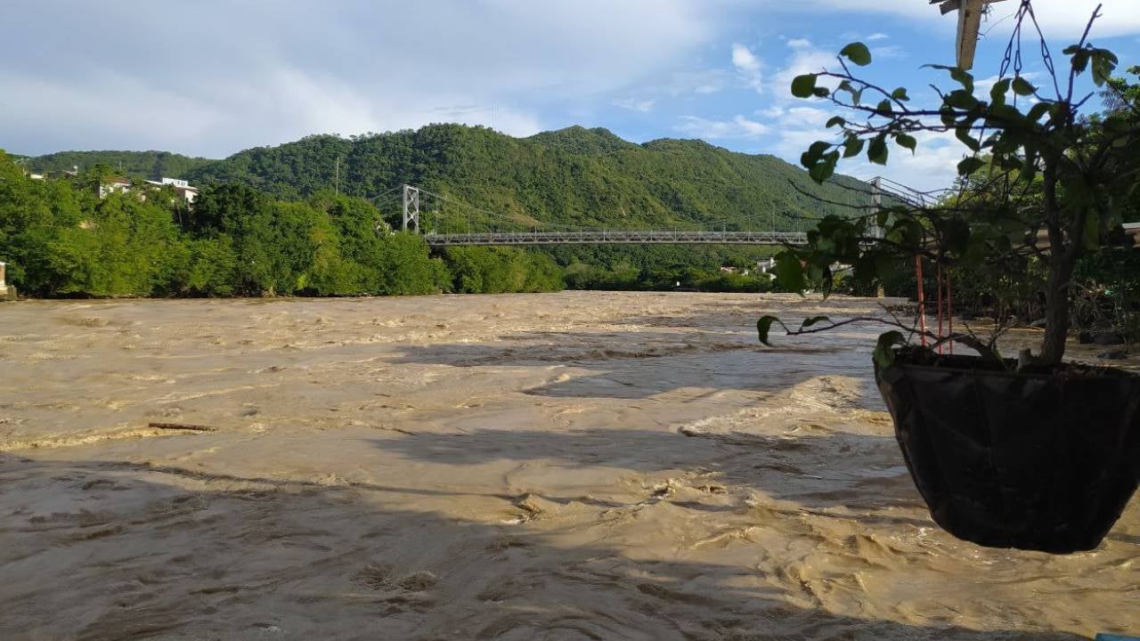 Honda a riesgo de desbordamiento río Magdalena