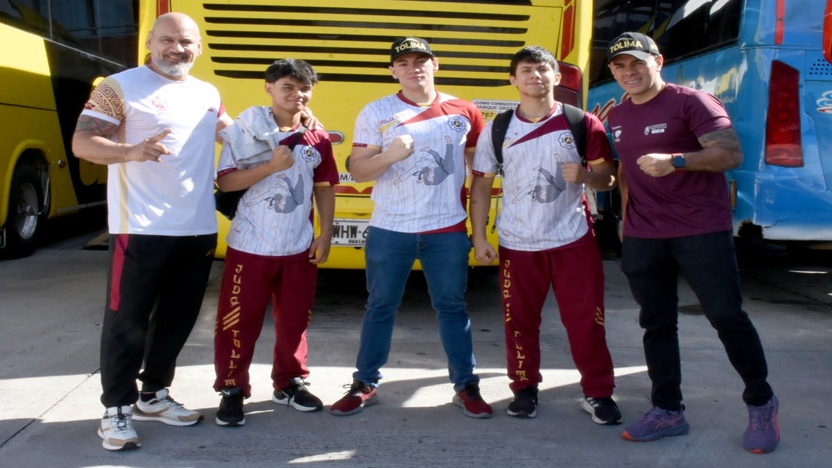 Delegación tolimense a Campeonato Nacional de Judo sub 21 y mayores en Cali