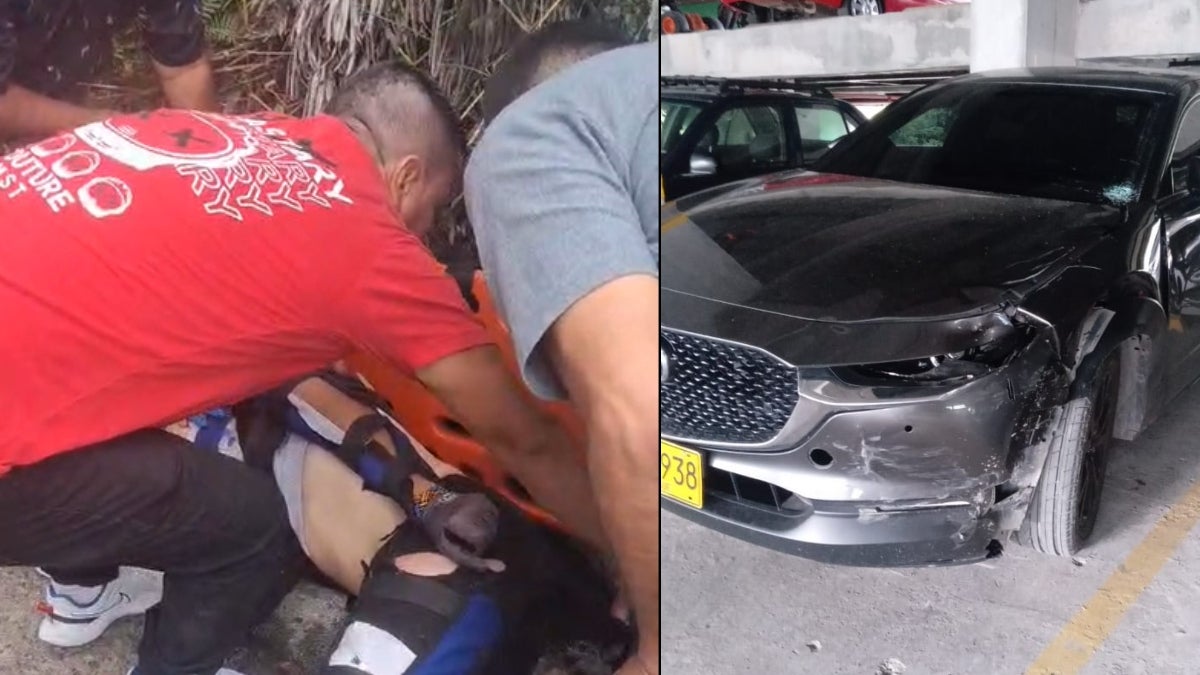 Presunto borracho atropelló a ciclistas en la Ambalá y se negó a hablar con la Policía