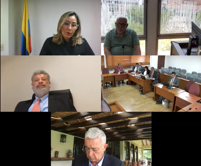 Policía (r) Mario Humberto Jiménez declaró en juicio contra Uribe