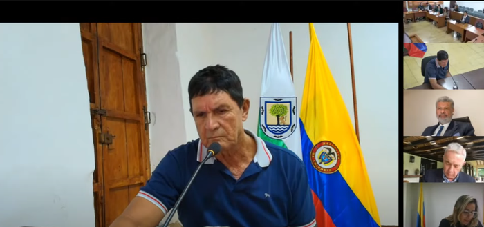 Óscar Monsalve, padre del exparamilitar Juan Guillermo Monsalve