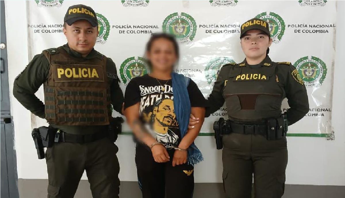 capturada en Planadas