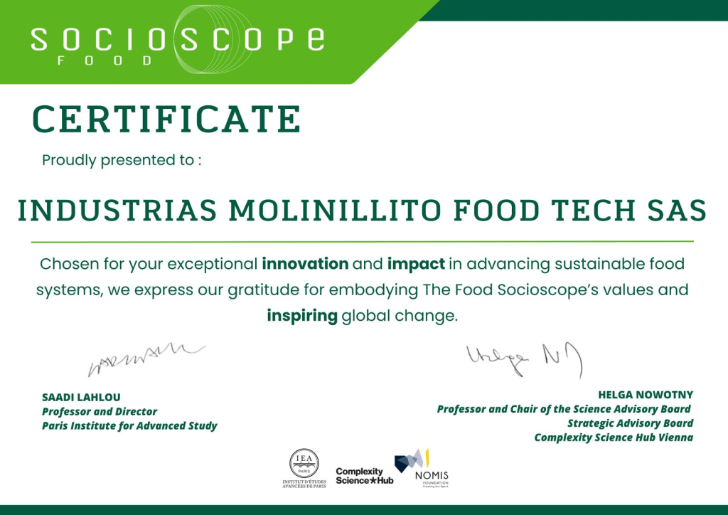 certificado Molinillito