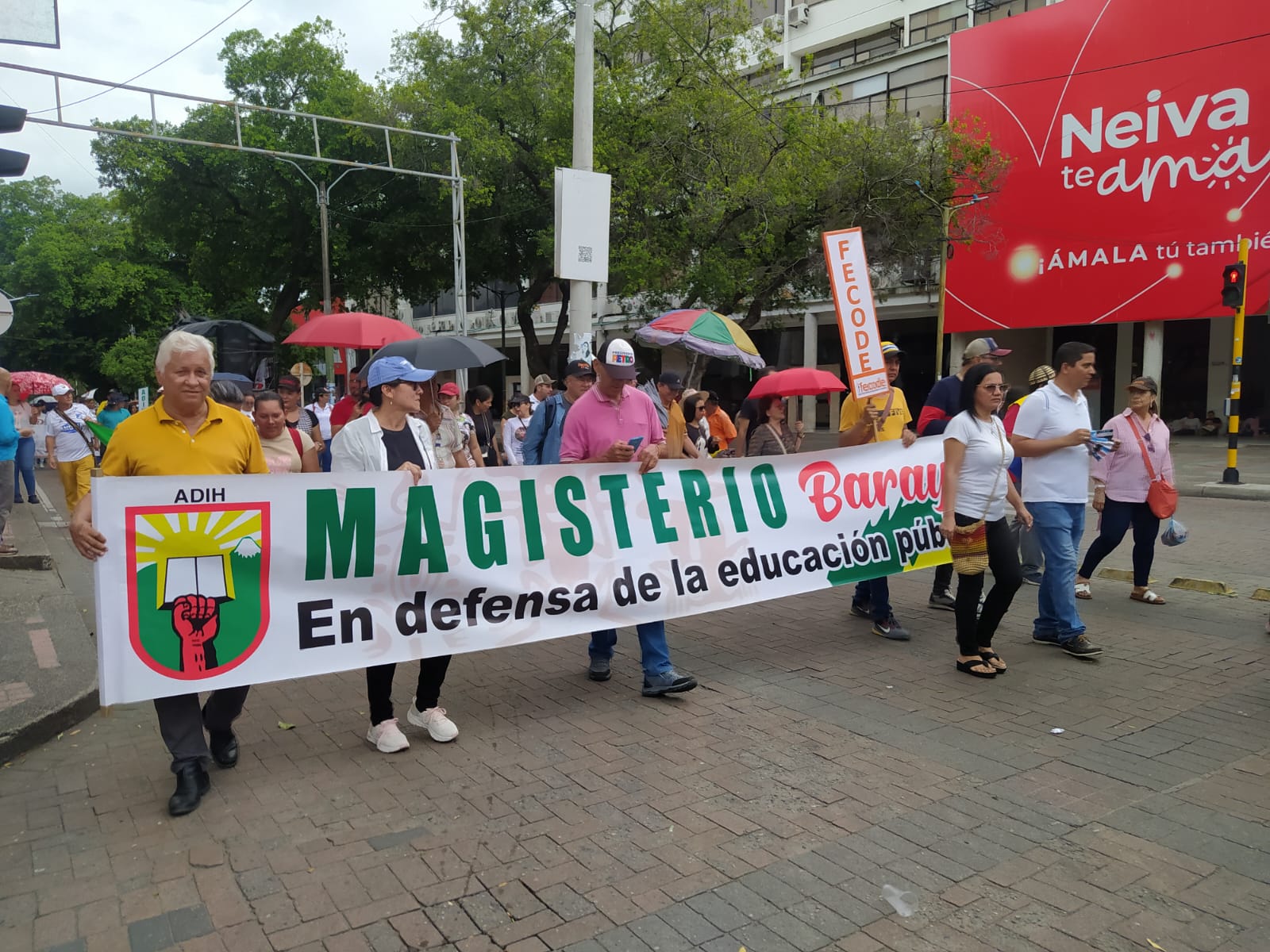Docentes Marcha Neiva.