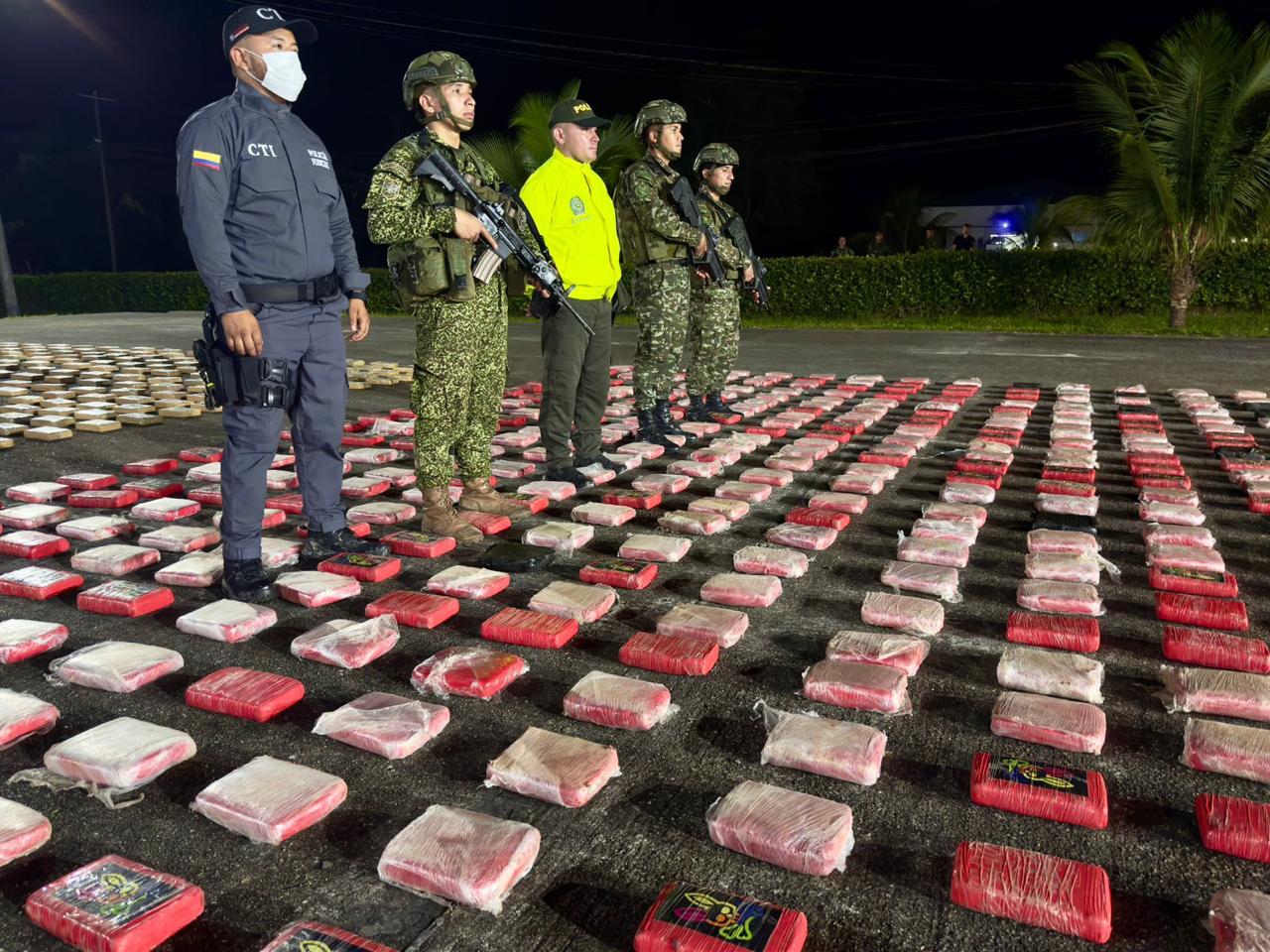 Gigantesco cargamento de droga con destino al Brasil fue incautado en Putumayo
