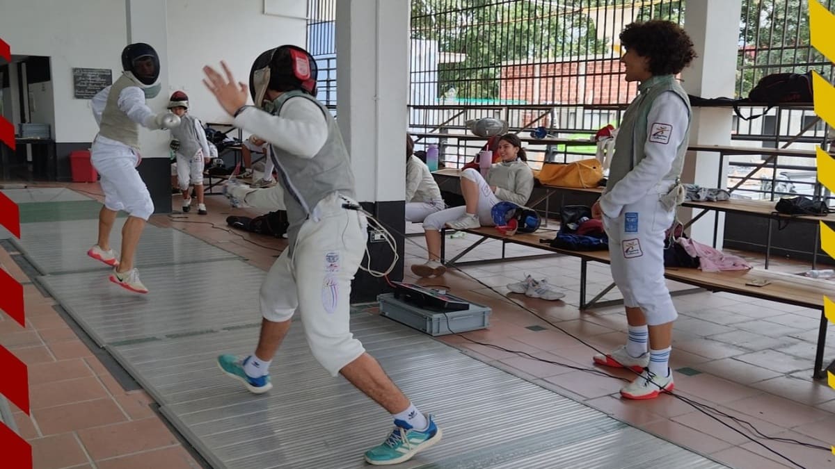 La esgrima del Tolima se prepara para tres eventos internacionales