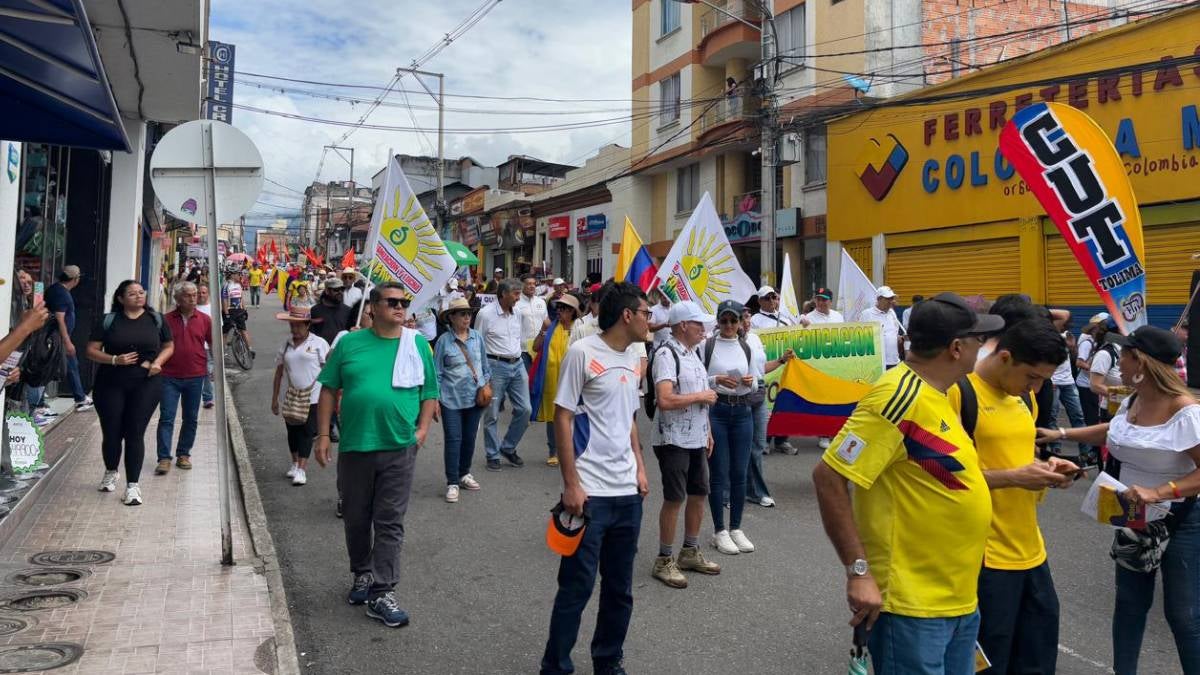 Marcha primero de mayo | Marcha Ibagué | Movilización Ibagué | Mayo 2025
