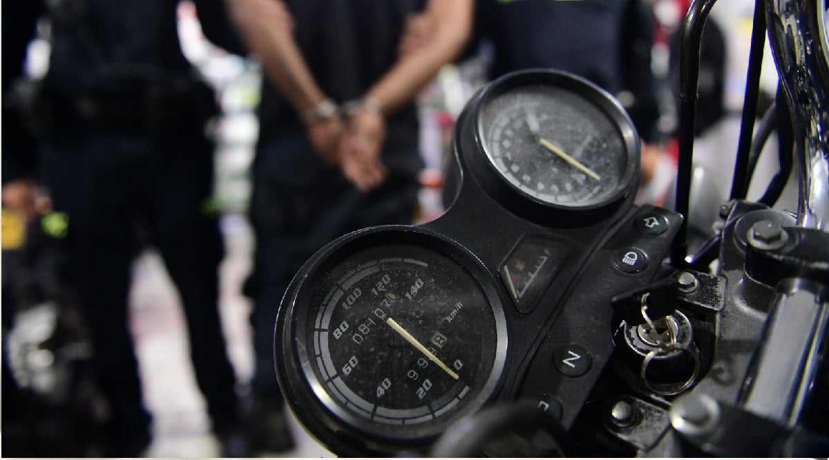 motos robadas referencia