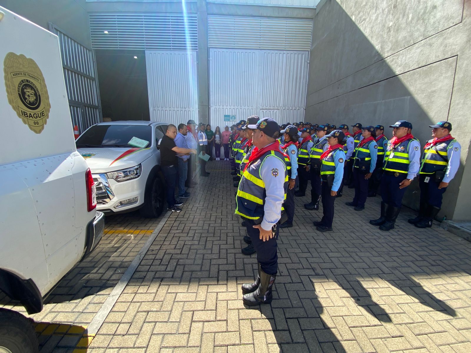 Agentes de tránsito Ibagué