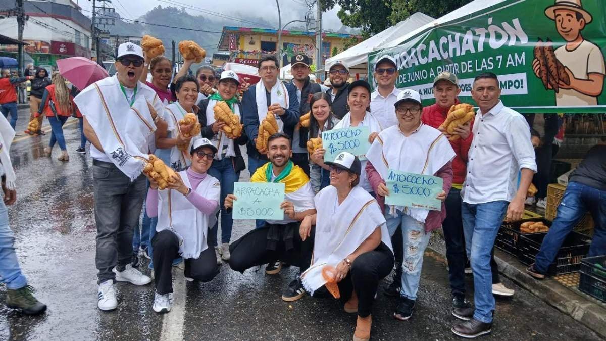 Arracachatón en Cajamarca | Arracacha | Vía Alto de La Línea | Junio 2025