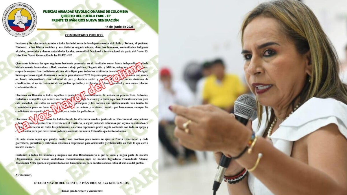 Natagaima está en calma: autoridad local desmiente presencia de grupos armados