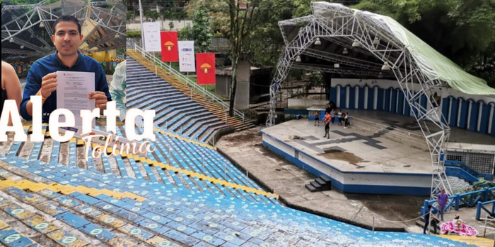 concejal en la concha acustica