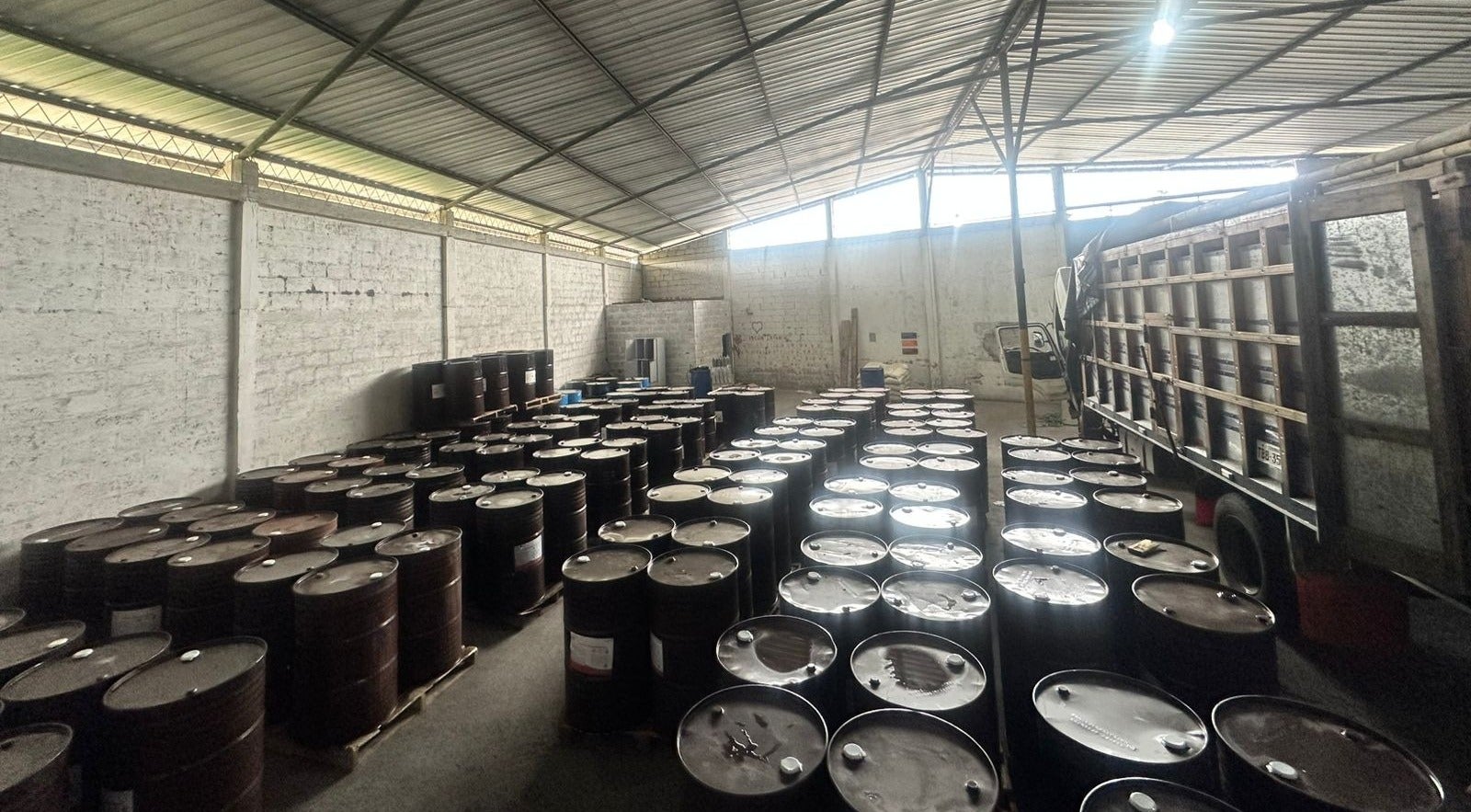 Incautación químicos