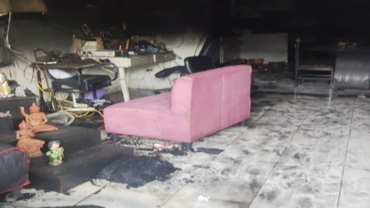 Incendio en vivienda de Villas de Guaralá