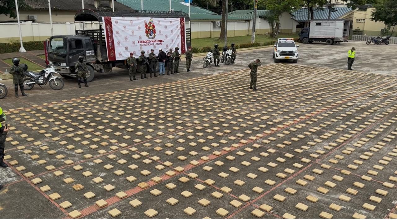 Hallan tres toneladas de marihuana en vías del Caquetá