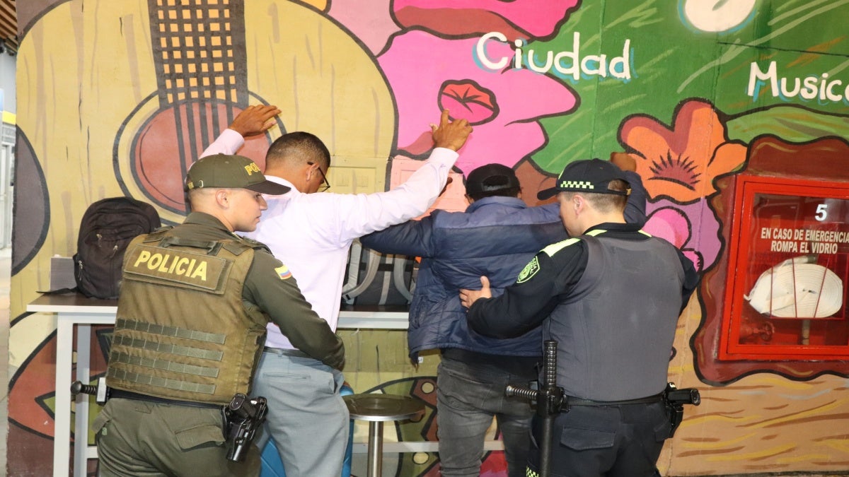 Operativos de policía en Ibagué