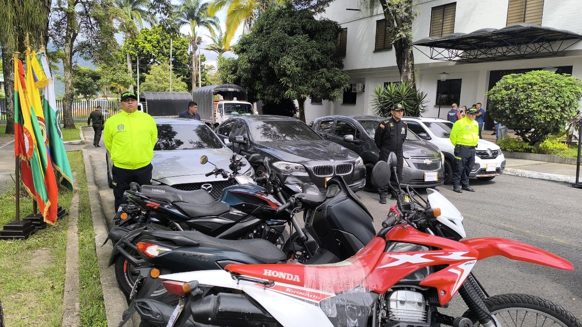 Recuperan en Ibagué nueve vehículos robados en varias ciudades del país