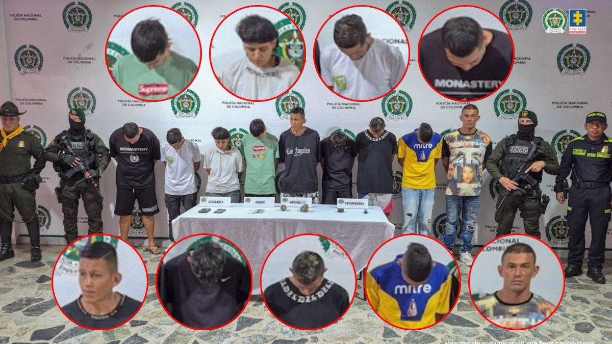 Desmantelan ‘Los del Imperio’: así operaba la banda del microtráfico en la Comuna 6