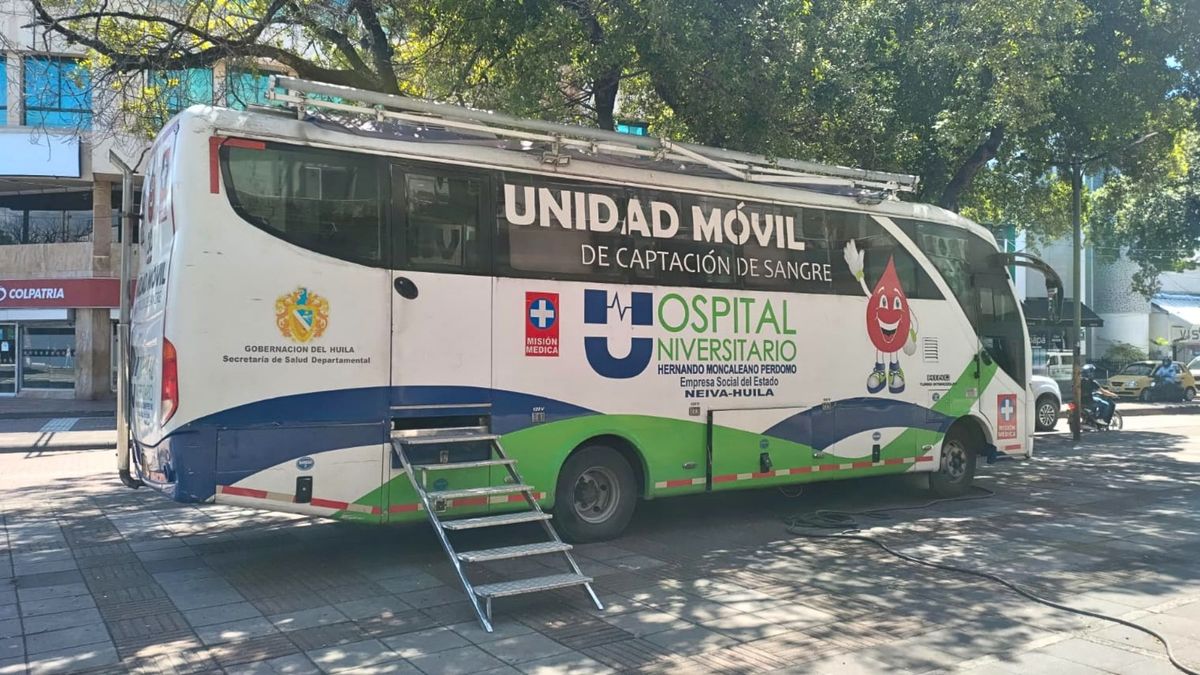Unidad Móvil Banco de Sangre Huila