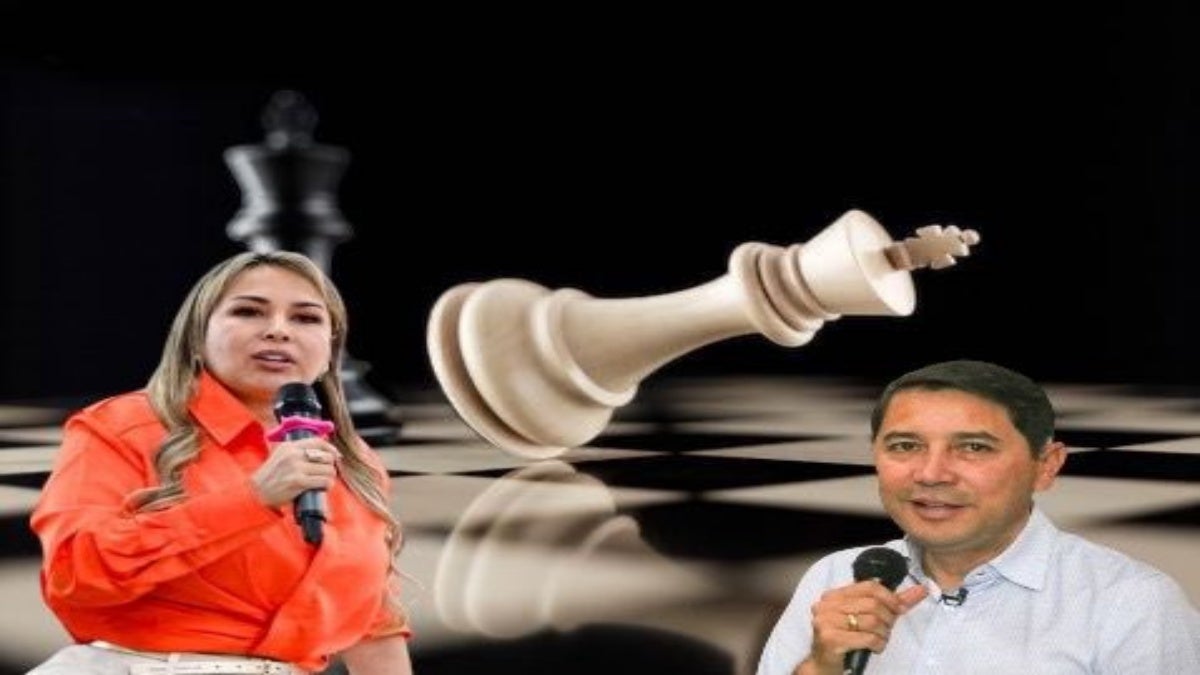 Alcaldesa de Ibagué y Andrés Hurtado