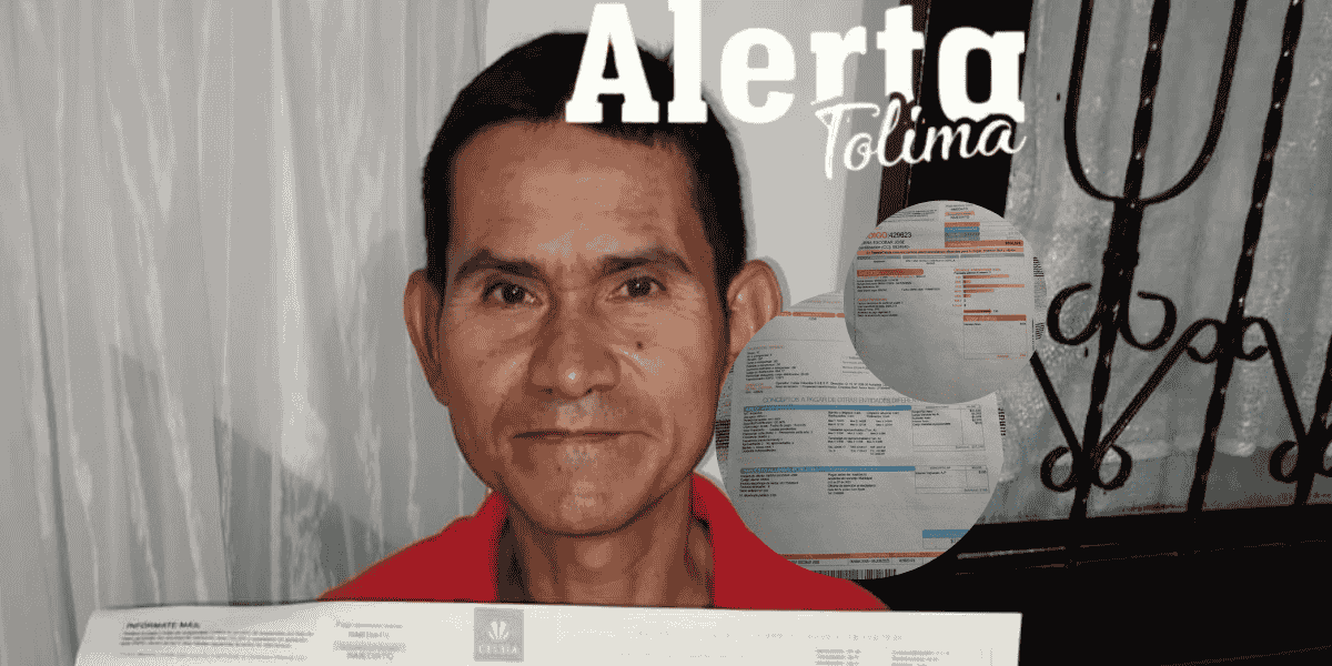 José David Sierra necesita ayuda para pagar su recibo de luz