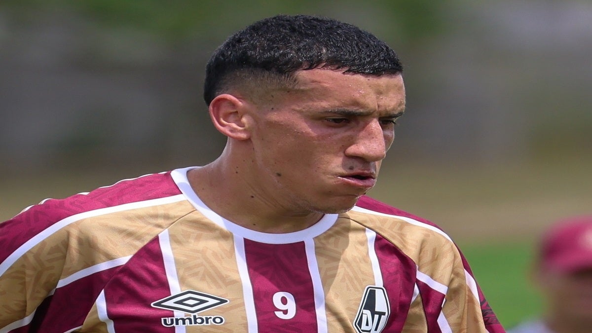 El delantero uruguayo Bruno Laguerri, estreno en el Deportes Tolima