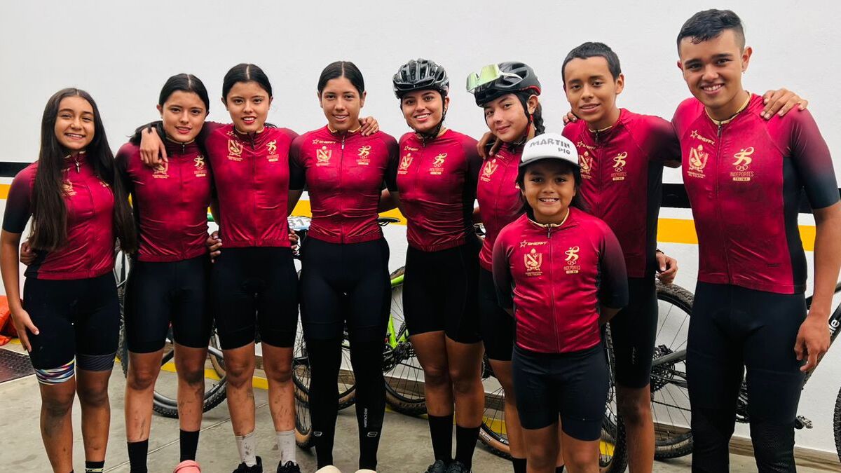Delegación tolimense en el Campeonato Nacional MTB de Zipaquirá