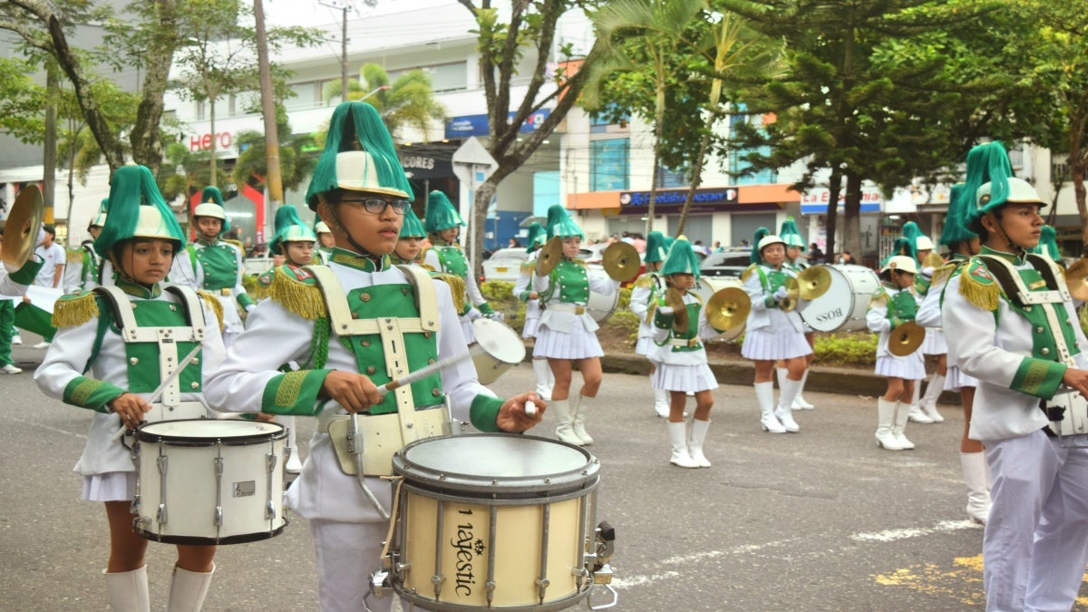 Desfile Juegos Intercolegiados en Ibagué