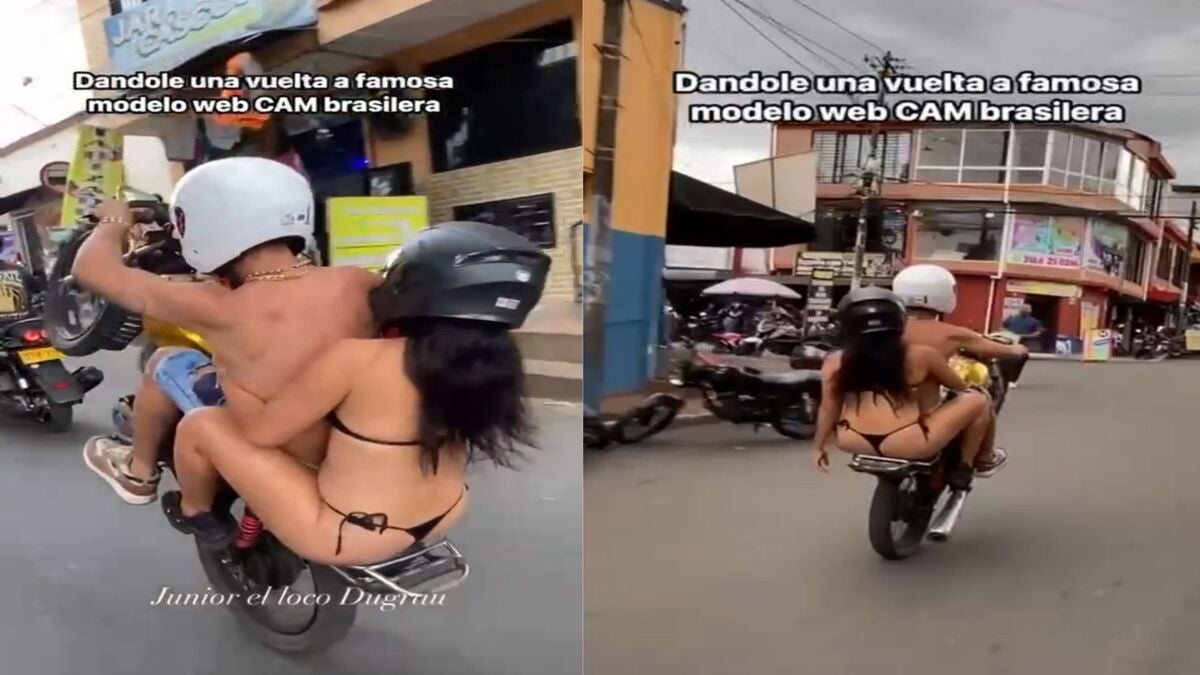 Influencers sin Ropa | Maniobras Irresponsables | En Moto | Julio 2025