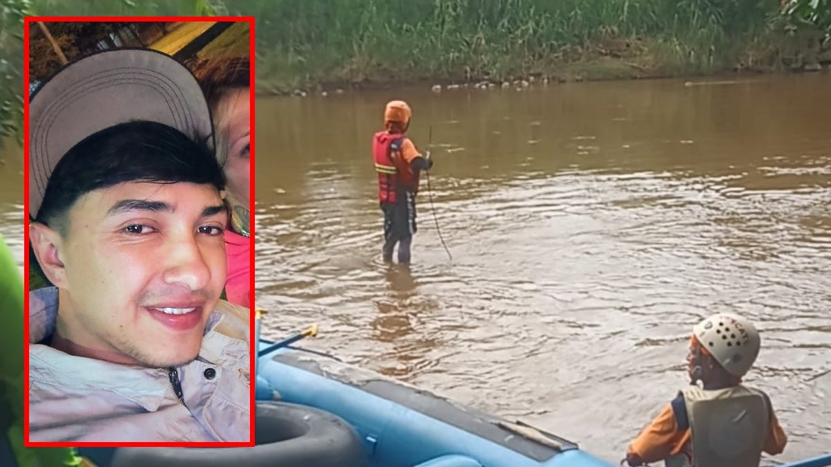 Sigue la angustia: Jefferson Daniel completa 4 días desaparecido en el río Sumapaz
