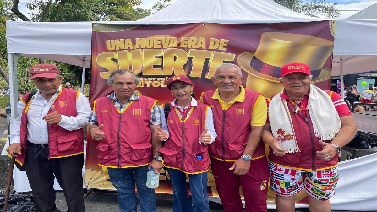 Los loteros homenajeados en la Carrera Atlética Donde Corre la Suerte