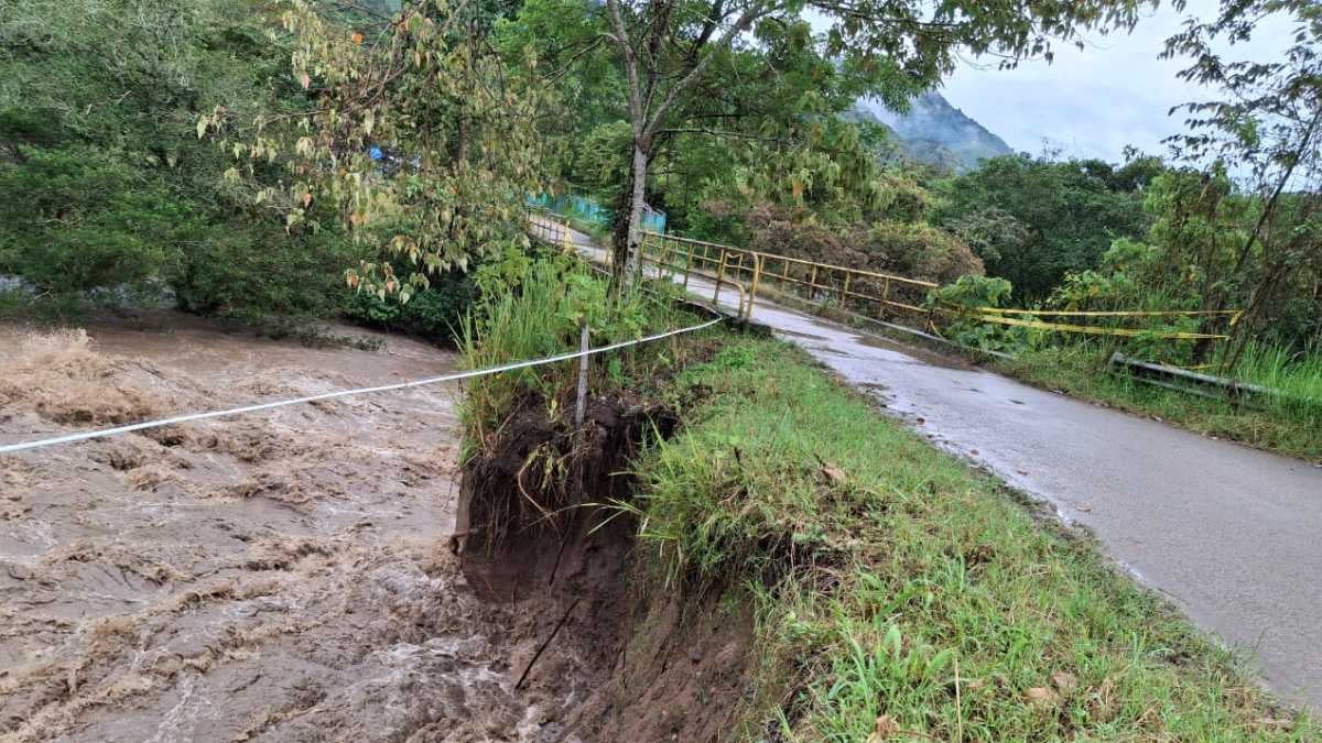 Puentes en Planadas | Riesgo de colapso de puentes | Planadas, Tolima | Julio 2025