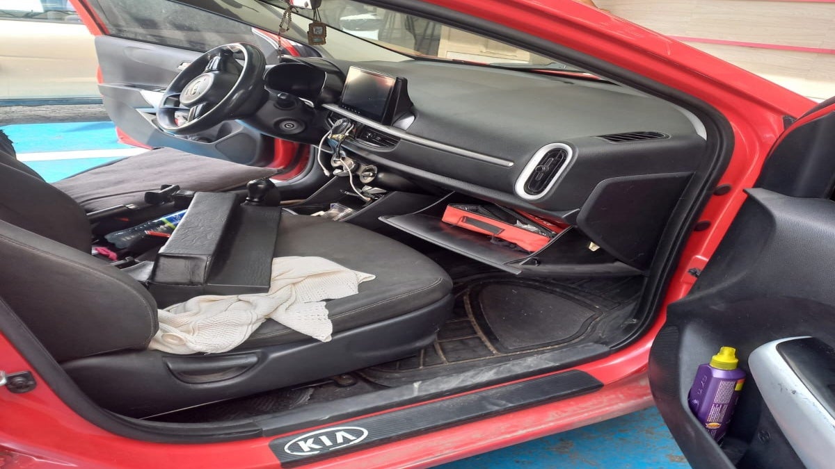 Robo parqueadero Éxito