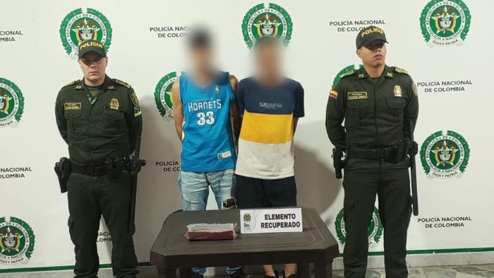 ¡Los pillaron con el cuchillo en la mano! Capturados tras atraco en Ibagué