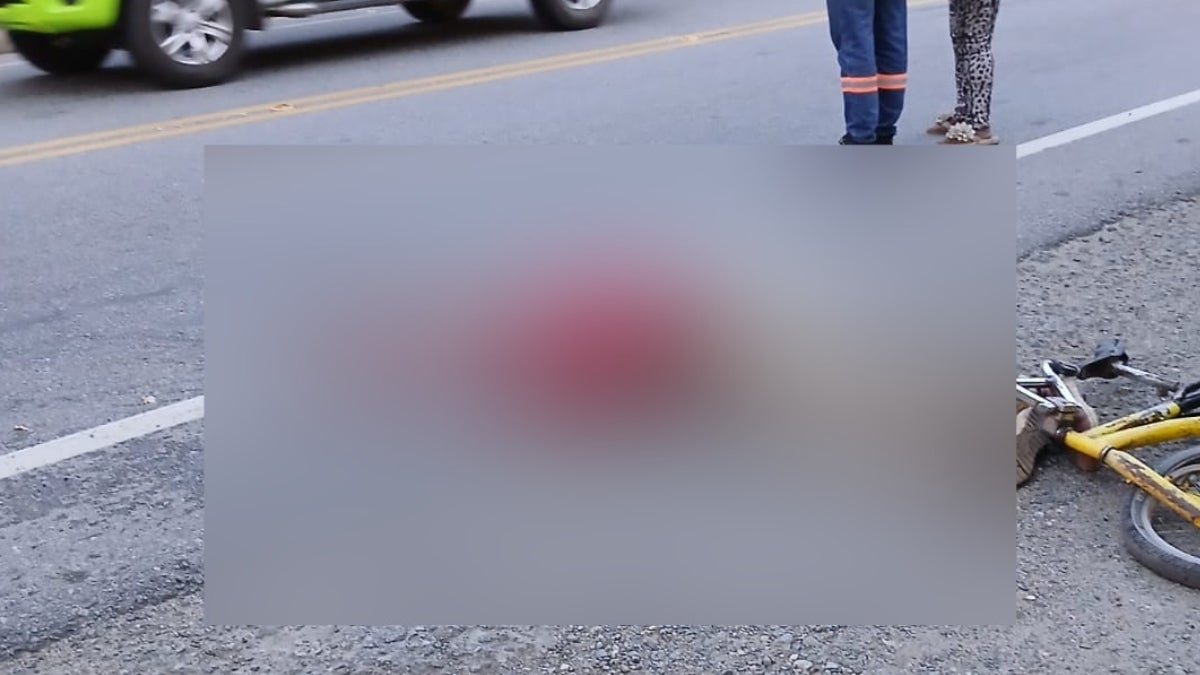 Ciclista murió arrollado por un camión en Venadillo mientras intentaba cruzar la vía