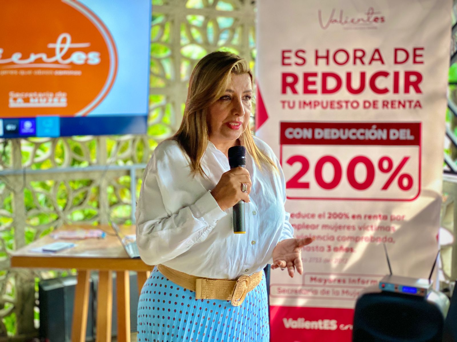 Secre Mujer Incentivo empresarios