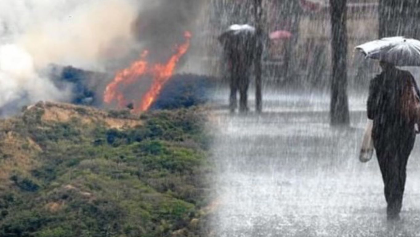 Emergencia doble: incendios y lluvias golpean al departamento