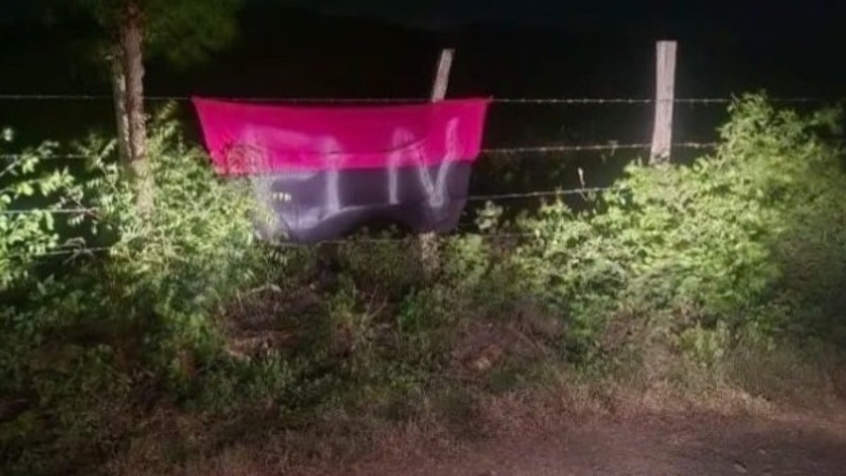 ¡Falsa alarma! Bandera del ELN en zona rural era un montaje para intimidar