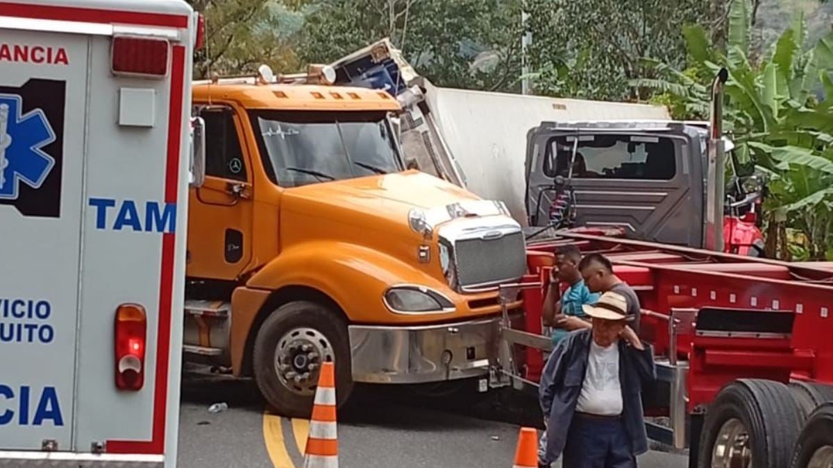 Accidente Vía La Línea | La Línea | Accidente de tránsito | Agosto 2025