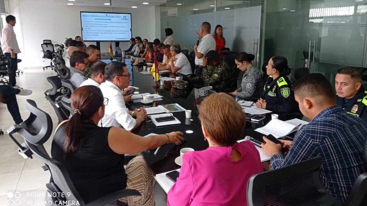 Consejo de seguridad Melgar | Elecciones Melgar | Melgar | Agosto 2025