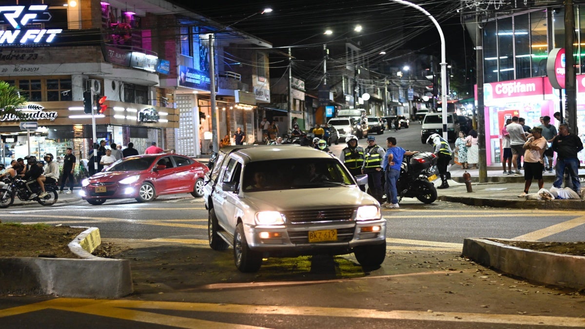 Intersección de la Avenida Ambalá