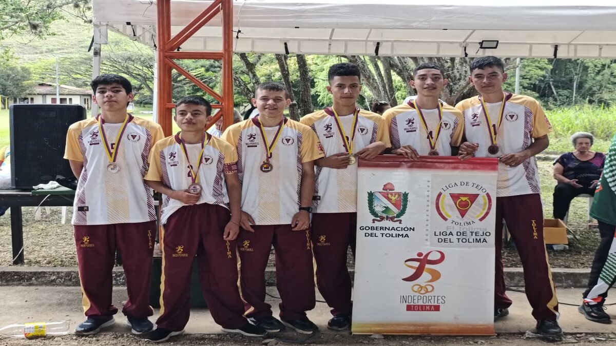 Delegación tolimense en el Nacional Juvenil de Tejo en Garzón, Huila